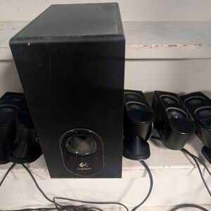 Logitech Black Speaker Set